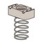 Wesanco 13/16 in x 1-5/8 in Two-Hole Strut Channel Post Base, 100PK B2-6EG - alternate 1