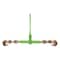 Mytee Products 3/8 in-1/1 in Hi-Viz Green Heavy Duty Ratchet Load Chain Binder w/ Grab Hooks, 5PK CBRS38-SGx5 - alternate 4