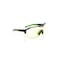 Jackson Safety Maxview+, Safety Glasses, Anti-Fog & Anti-Scratch, Amber Lens, Black/Green Frame, Half-Frame 60002 - alternate 6