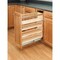 Rev-A-Shelf Maple Wood; Steel, Natural Maple, 5 in W, 25.5 in H, 22.5 in D 448-BC-5C - alternate 2