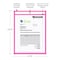 C-Line Products Shop Ticket Holder, Vinyl, 12 in H, PK15 43919 - alternate 6