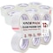 Wrightmaster 2 in. x 110 yds. Clear Heavy Duty Shipping Packaging Tape with 3 in. Core, 12PK ZR-220-110C-12 - alternate 1