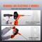 Vevor Drain Auger 25ft 1/4in Drum Plumbing Drain Snake Clog Remover Manual-feed RC-2005F - alternate 6