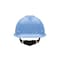 Msa Safety V-Gard Slotted Cap, HDPE, Fas-Trac III Suspension, Type I, Class E, Robin's Egg Blue (standard size) 495853 - alternate 2