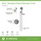 Symmons Elm HydroMersion Multi Mode Shower Trim with Hand Shower (Valve Not Included) S559815TRM - alternate 2