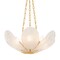 Corbett Lighting Galena 6 Light Chandelier in Vintage Gold Leaf Finish 538-24-VGL - alternate 1