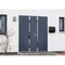 Vdomdoors Steel Double Doors Cynex 6777 Grey Stainless Inserts Single Modern Painted-W72xH80-Right-hand Outsw CYNEX6777DEXD-GRE-RH-O-W72 x H80 - alternate 2