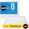 Simply 16x25x2 Merv 8, Pleated Air Filter, High Capacity, 4PK S-08-04-16252 - alternate 1