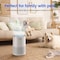 Edendirect 1200 sq. ft. True H13 HEPA True Personal Room Air Purifier in Whites, 99.97% Cleaner, 153 CFM ZR-KJ260 - alternate 6