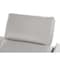 Homeroots 93in Light Gray and Brown Leather Power Reclining Loveseat With Storage 720542 - alternate 7