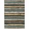 Homeroots 3' X 5' Brown Beige And Green Striped Washable Indoor Outdoor Area Rug 598884 - alternate 4