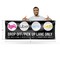 Signmission Drop Off Pick Up Lane Only, 24 Inch x 72 Inch, Vinyl Banner B-72-30550 - alternate 2