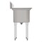 Koolmore 57 in. 16-Gauge 2-Compartment Sink with 18 in. Right drainboard, Bowl Dimensions 18''x18''x14'' KM-SB181814-18R316 - alternate 4