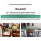 Fab Glass And Mirror 24in in Round Glass Table Top 1/2in Thick Tempered Beveled Edge by, Wall Mirror, Safety Backing 24RT12THBEAN - alternate 5