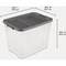 Sterilite 108 Qt./102L Flat Gray Stacker Storage Tote 14783V04 - alternate 1