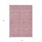 Homeroots 5' X 8' Blush Pink And Ivory Floral Washable Indoor Outdoor Area Rug 582333 - alternate 7