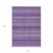 Homeroots 5' X 8' Lavender And Purple Striped Washable Indoor Outdoor Area Rug 610601 - alternate 4