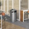 Hls Commercial 50 gal Round Outdoor Can, Silver, Open Top, Stainless Steel, 21.7 in HLS50DSO - alternate 8