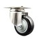Service Caster 3.5 Inch 316SS Black Polyurethane Wheel Swivel Top Plate Caster SCC-SS31620S3514-PPUB-BLK - alternate 1
