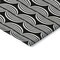 Homeroots 8' X 10' Black And Ivory Ogee Washable Indoor Outdoor Area Rug 601533 - alternate 5