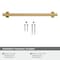 Amerock Davenport 7-9/16 inch 192mm Center-to-Center Champagne Bronze Cabinet Pull BP36618CZ - alternate 2