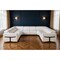 Homeroots White Italian Leather Power Reclining U Shaped Eight Piece Corner Sectional With Console 634680 - alternate 5