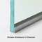 Fab Glass And Mirror Fixed Shower Screen for Bathroom | Chrome Finish | Water Repellent | 3/8in Tempered Glass Shower MSD1-24-72CH - alternate 6