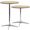 Flash Furniture 30 L, 30 W, 42 H, Birchwood, Chrome, Steel Top, Natural 5-XA-30-COTA-GG - alternate 12