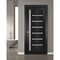 Sartodoors Solid Interior French Black Solid Core Modern Interior QUADRO4088ID-BLK-18 - alternate 1