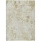 Homeroots 3' X 5' Khaki Beige And Tan Floral Washable Indoor Outdoor Area Rug 583112 - alternate 6
