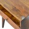 Homeroots 22" Brown Solid Wood One Drawer Nightstand 651531 - alternate 8