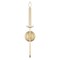 Z-Lite Gaultier  Modern Gold 1 Light Wall Sconce 6100-1S-MGLD - alternate 2