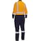 Pip Coverall, V-Neck, Hi-Vis Orange, Zipper 314W6369H - alternate 3