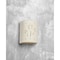 Luxury Lighting Mirage Flats 10 in Ceramic Outdoor Wall Light, Palm Tree Cutouts, Paintable White Bisque Finish, 2PK (2) 101-22B-W-ud-7-17 - alternate 2
