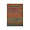 Homeroots 9' X 12' Terra Cotta Abstract Washable Indoor Outdoor Area Rug 608763 - alternate 4