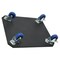 Deejay Led DJ Case Caster Kit Dolly w/ Four 3.5-in Wheels Two Wheels Have Brake TBHWAD - alternate 2