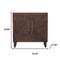 Homeroots 33in Brown Solid Wood Accent Cabinet With Two Doors And Two Drawers 720268 - alternate 5