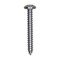 Auveco 8 x 1 1/4in Phillips Pan Head Tapping Screw Zinc, 100PK 3080 - alternate 1