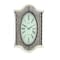 Homeroots 20" Novelty White Glass Analog Wall Clock 274497 - alternate 3