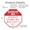 Signmission Restricted Area Authorized Personne, 6 Inch X 6 Inch, Plastic Sign OC-P-6-174 - alternate 5
