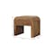 Homeroots 16" Natural Solid Wood One Drawer Nightstand 722564 - alternate 4
