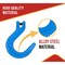 Mytee Products 5/8in Grade 100 Clevis Foundry Hook-WLL 8800 LBS-Blue Clevis Hook for Towing, Lifting & Rigging, 2PK FH58-G100x2 - alternate 6