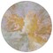 Homeroots 8' Rust And Lavender Round Abstract Washable Indoor Outdoor Area Rug 615622 - alternate 5