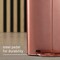 Happimess Marco Rectangular 10.6-Gallon Double Bucket Trash Can with Soft-Close Lid, Rose Gold HPM1005D - alternate 3