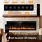 Edendirect 36 in. Insert-Type Electric Fireplace in Black, with Remote, 8H Timer, 5-Speed Flames, 12 Flame Colors ZR-WT-F36 - alternate 3