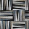 Homeroots 9' X 12' Black Gray And Ivory Geometric Washable Indoor Outdoor Area Rug 598242 - alternate 6