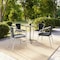 Flash Furniture Commercial Aluminum and Black Rattan Stack Chair, PK4 4-TLH-020-BK-GG - alternate 10