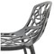 Leisuremod Devon Mid-Century Modern Aluminum Bar Stool with Powder Coated Frame and Footrest, Black DB31BL - alternate 7