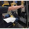 Vestil Plastic Fork Truck Magnetic Storage Bin 6-3/4 In. x 6-1/8 In. x 5-3/4 In. Black FTA-P-MSB-198 - alternate 6