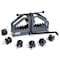 Vevor Tube Roller Bender Max 1-1/2 in Manual Tube Pipe Roller Bender with 6 Dies TR60A - alternate 1